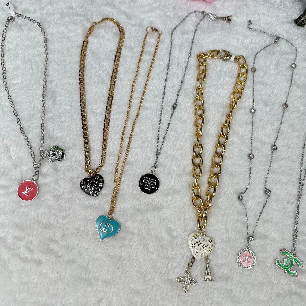 Hand crafted fashion necklaces with luxury pendants CHOOSE ONE!!!